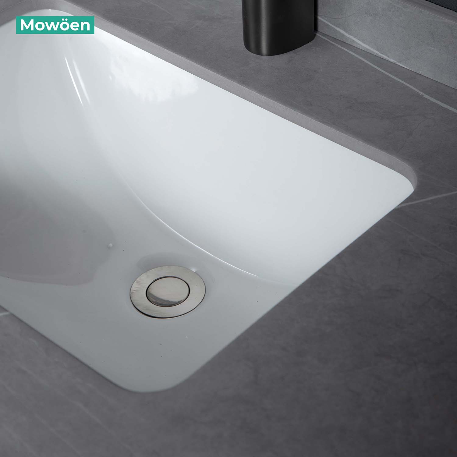 Bộ tủ chậu và gương led size 800mm MOWOEN MW6809S-80R