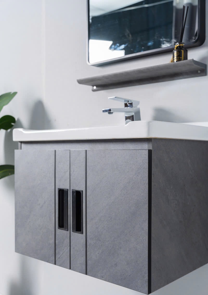 Bộ tủ chậu và tủ gương size 600mm MOWOEN MW6562-60