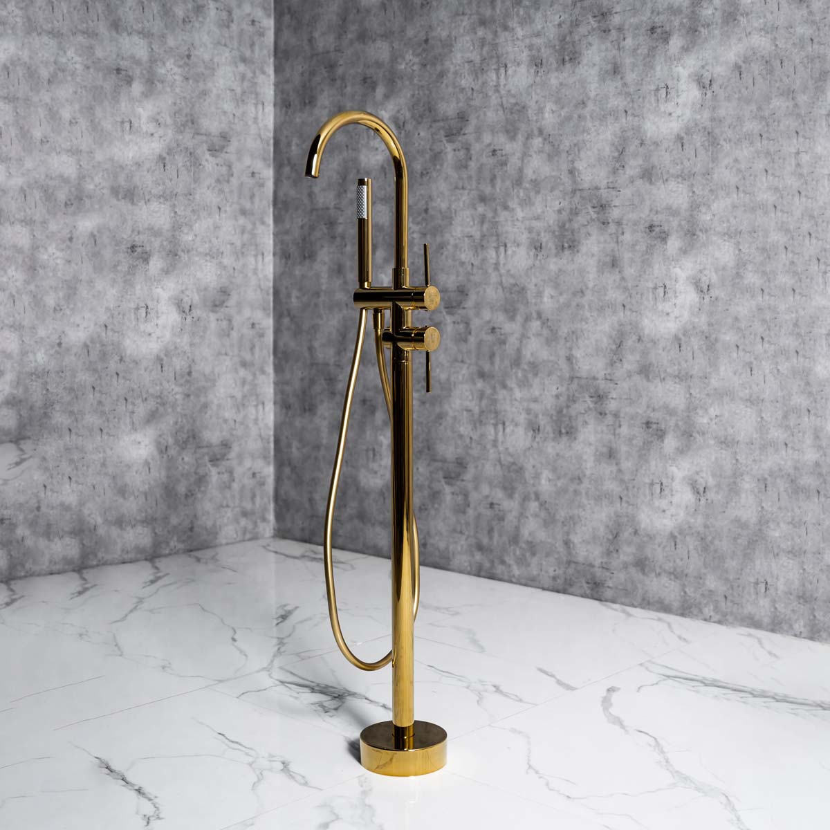 Bộ vòi sen xả bồn đặt sàn Alin Series MOWOEN ALIN-FB0001