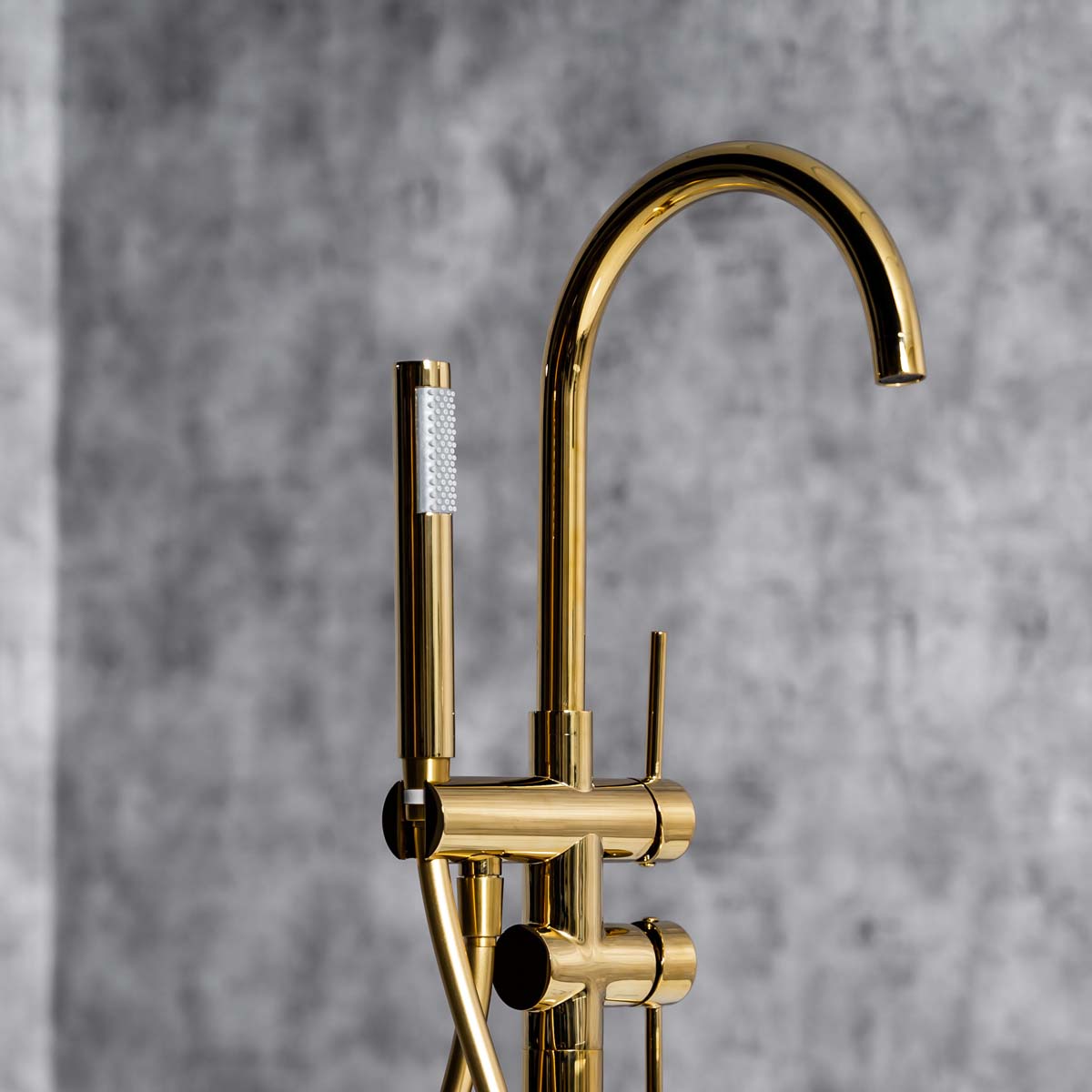 Bộ vòi sen xả bồn đặt sàn Alin Series MOWOEN ALIN-FB0001