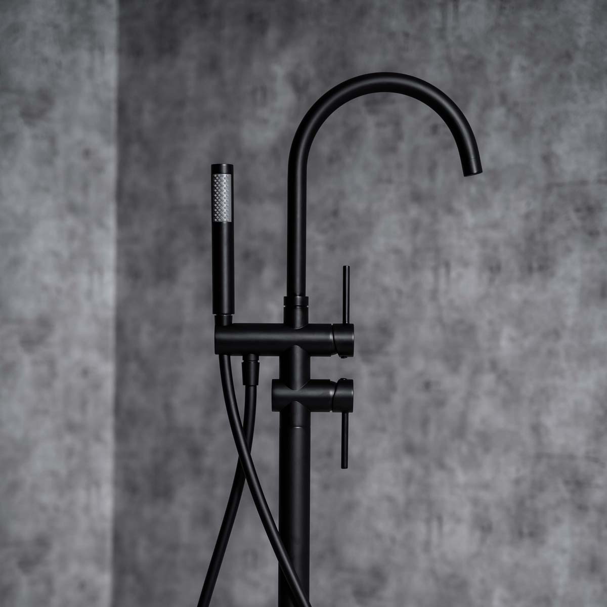 Bộ vòi sen xả bồn đặt sàn Alin Series MOWOEN ALIN-FB0001