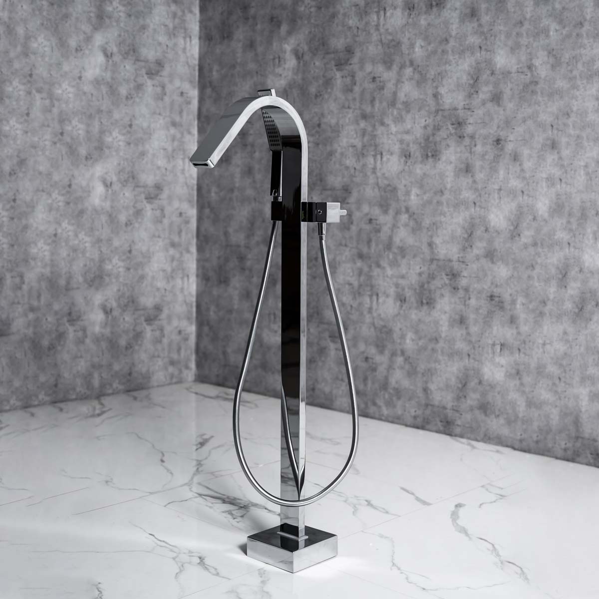 Bộ vòi sen xả bồn đặt sàn Emmas Series MOWOEN EMMAS-FB0003