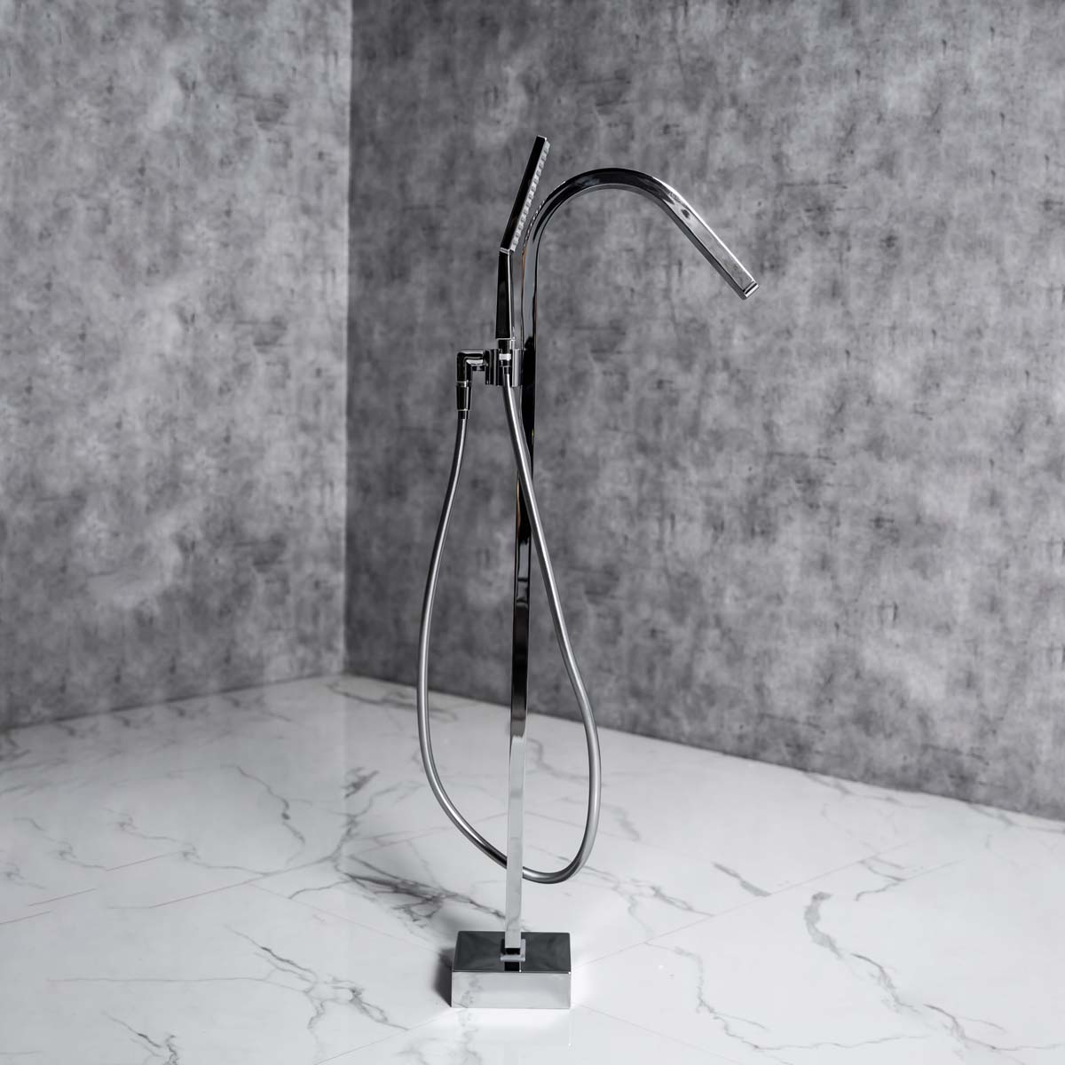 Bộ vòi sen xả bồn đặt sàn Emmas Series MOWOEN EMMAS-FB0003