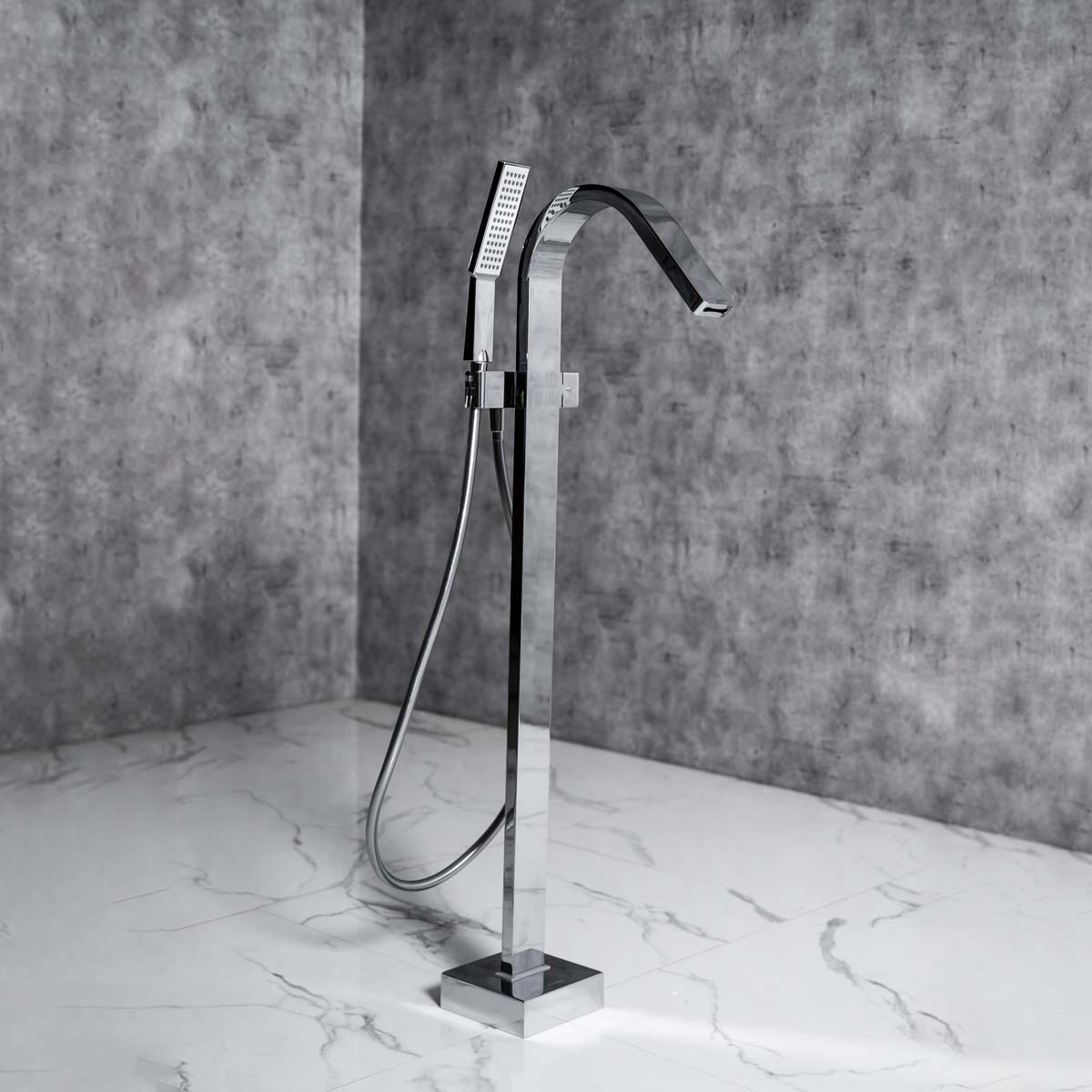 Bộ vòi sen xả bồn đặt sàn Emmas Series MOWOEN EMMAS-FB0003