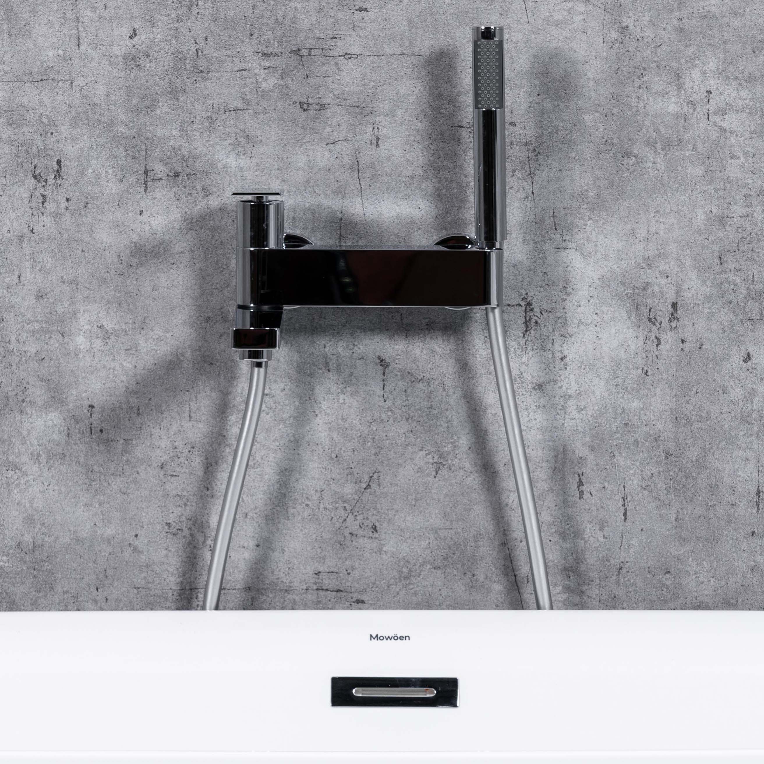 Bộ vòi sen xả bồn gắn tường MOWOEN MONICA-FB0006-2C