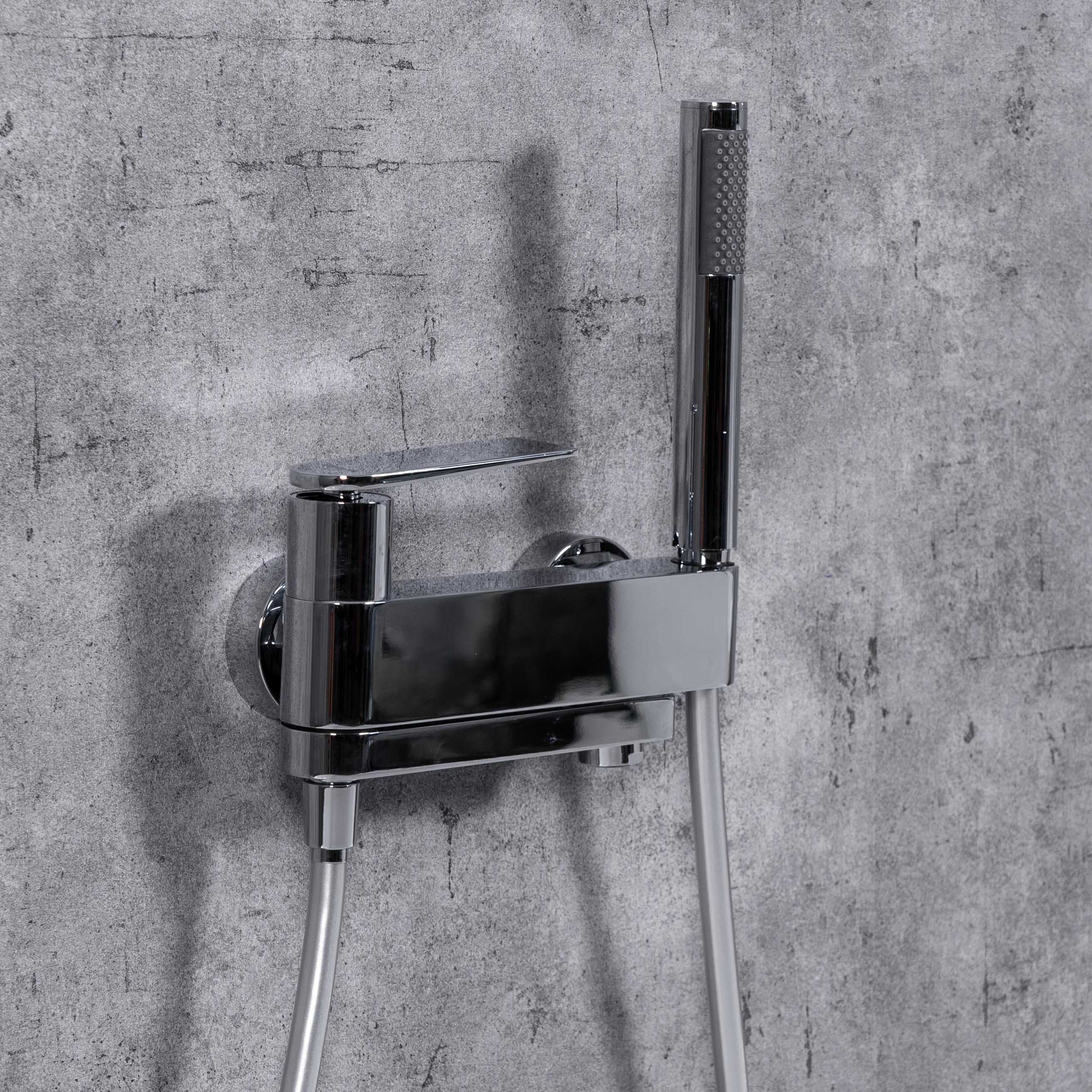 Bộ vòi sen xả bồn gắn tường MOWOEN MONICA-FB0006-2C