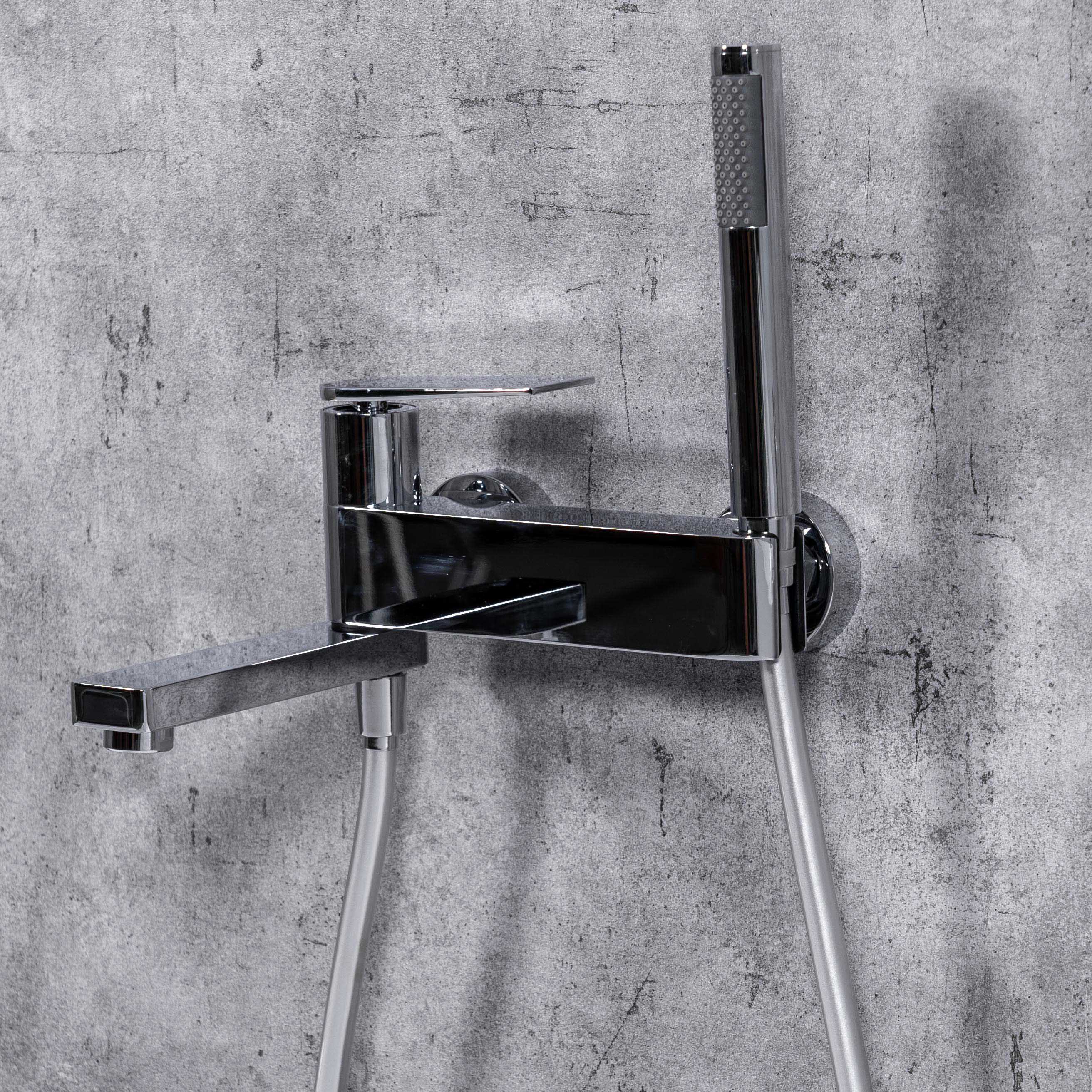 Bộ vòi sen xả bồn gắn tường MOWOEN MONICA-FB0006-2C