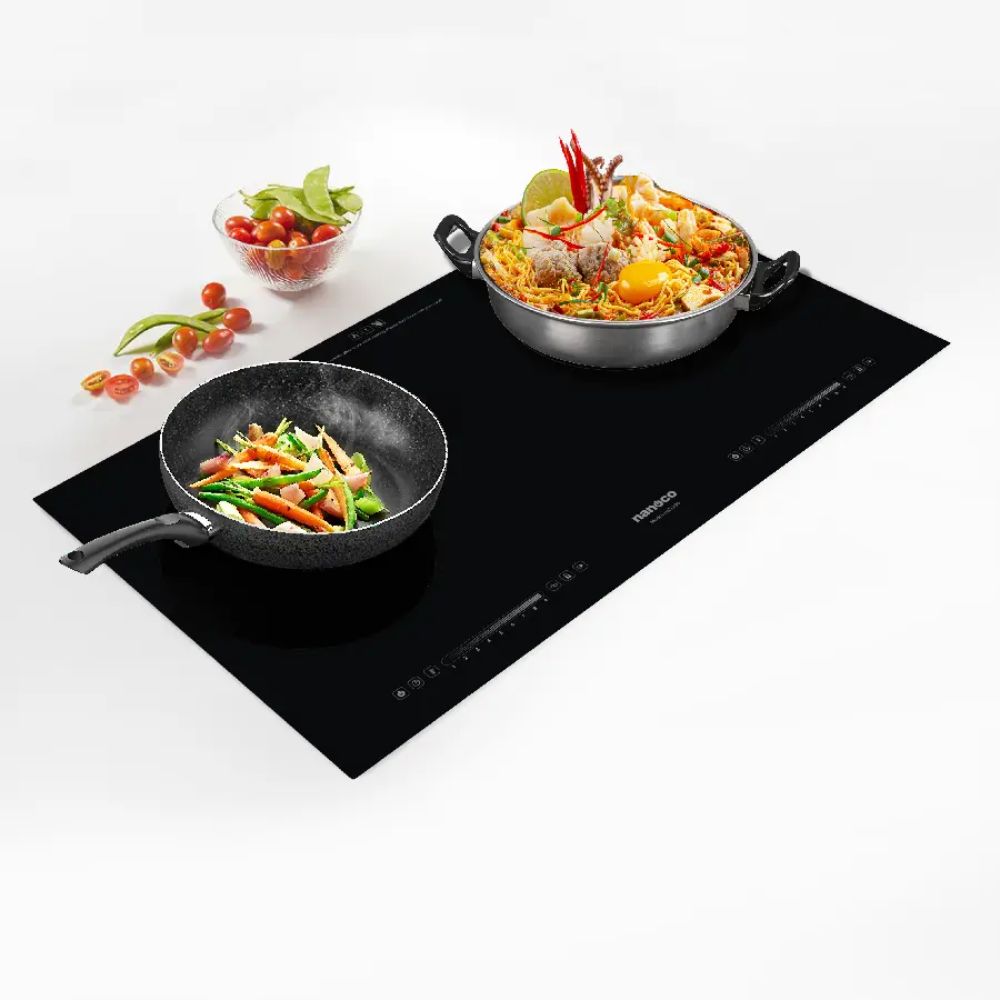 Bếp điện từ đơn và 1 hồng ngoại Nanoco NICL290