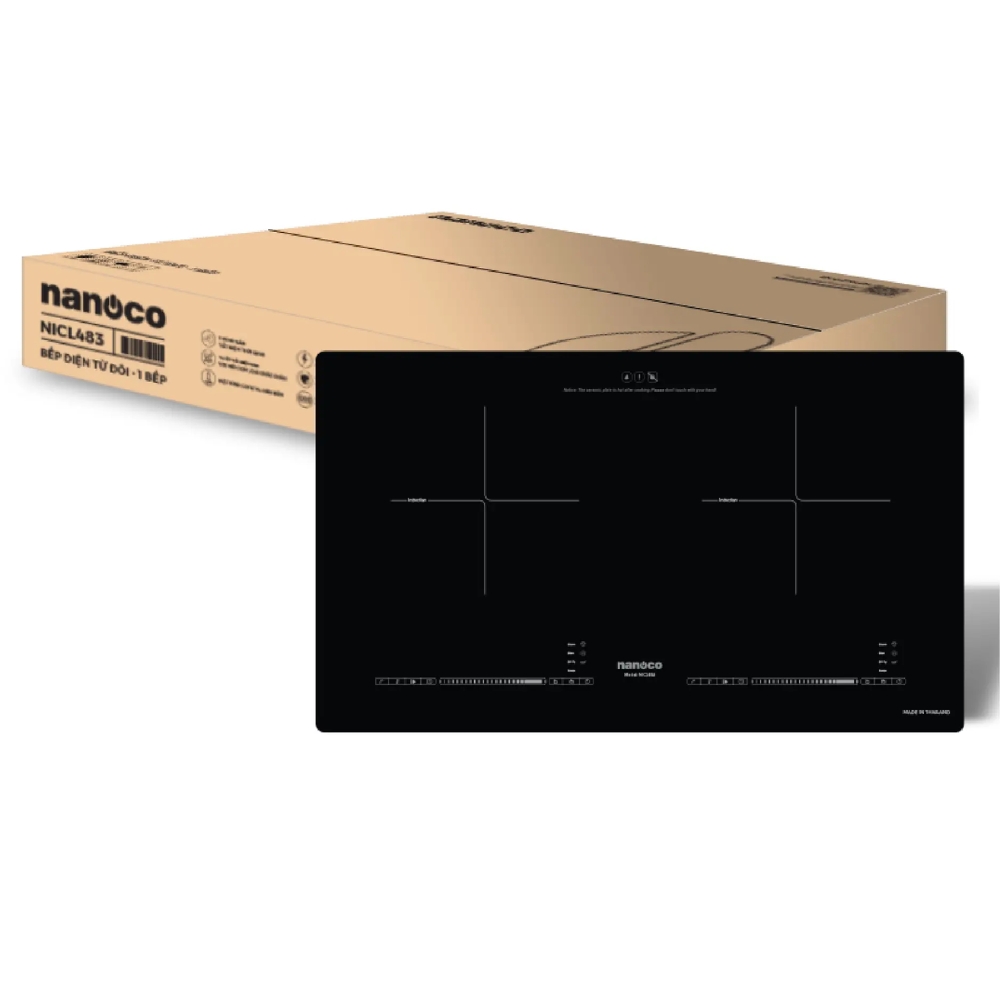 Bếp điện từ đôi Nanoco NICL483