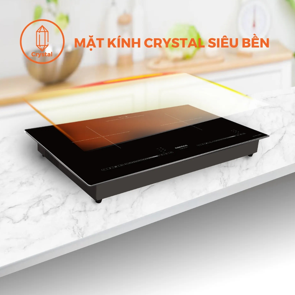 Bếp điện từ đôi Nanoco NICL483