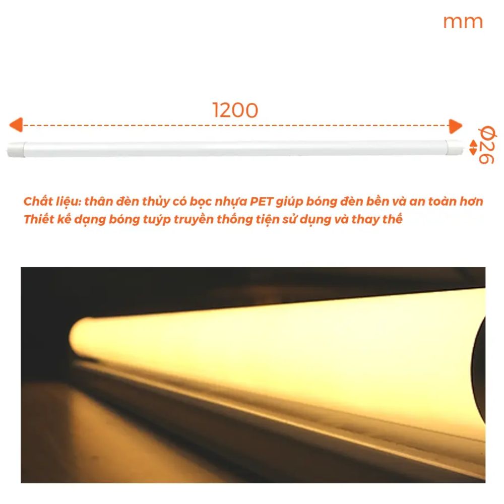 Đèn LED tuýp T8 18W Nanoco NT8T1831 / NT8T1861