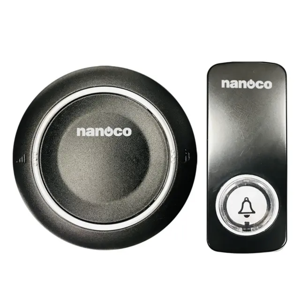 Bộ chuông điện không dây (không dùng pin) Nanoco ND153W/BK