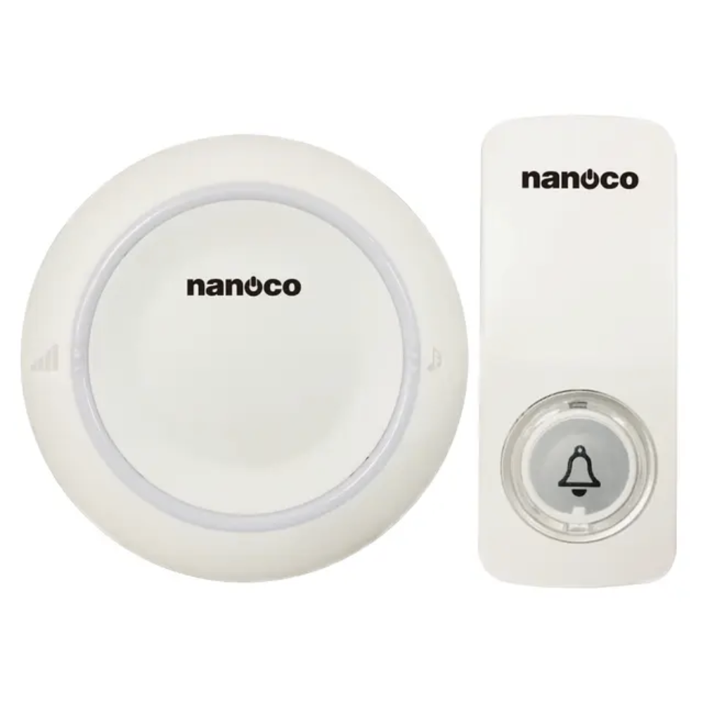 Bộ chuông điện không dây (không dùng pin) Nanoco ND153W/BK