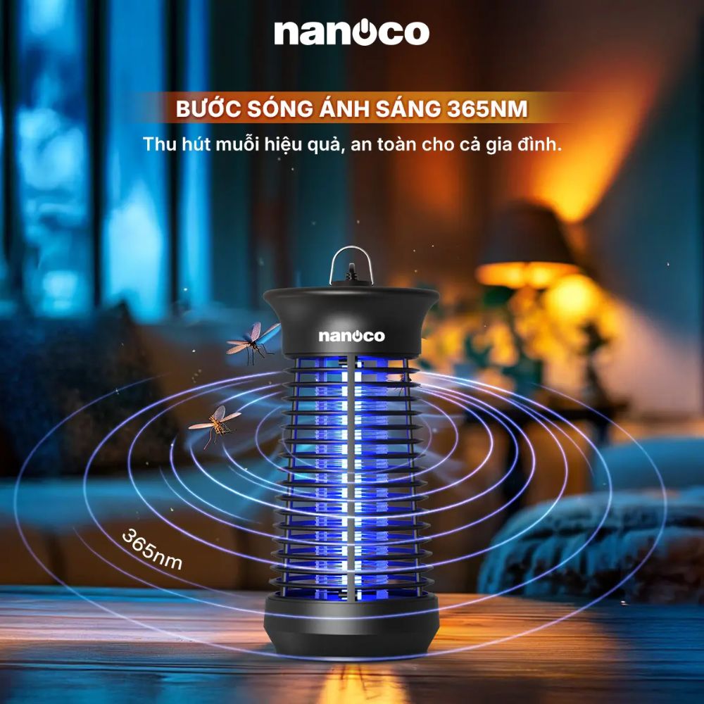 Đèn bắt muỗi Nanoco NML06B