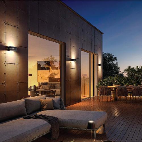 Đèn Led gắn tường ngoài trời Nanoco NBL3181