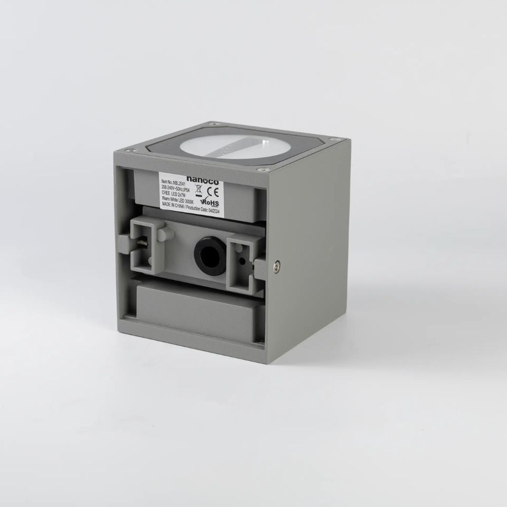 Đèn LED gắn tường 14W Nanoco NBL2541 / NBL2541-6 màu xám nhạt