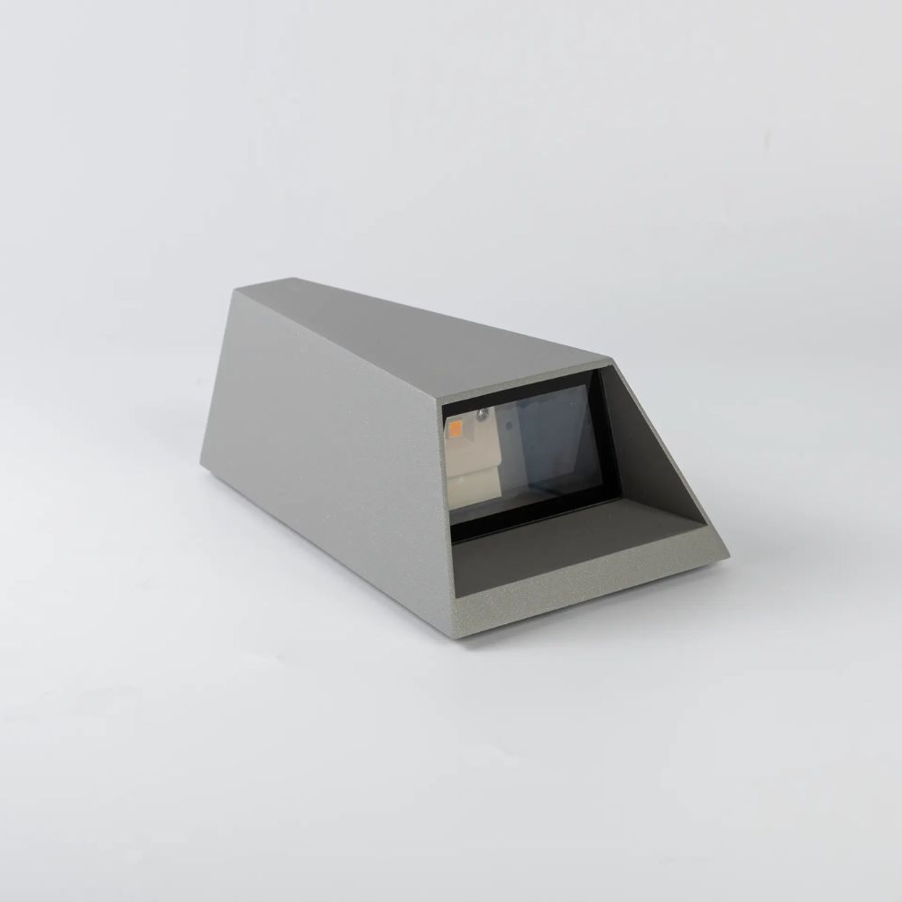 Đèn LED gắn tường 9W Nanoco NBL2553S màu xám bạc