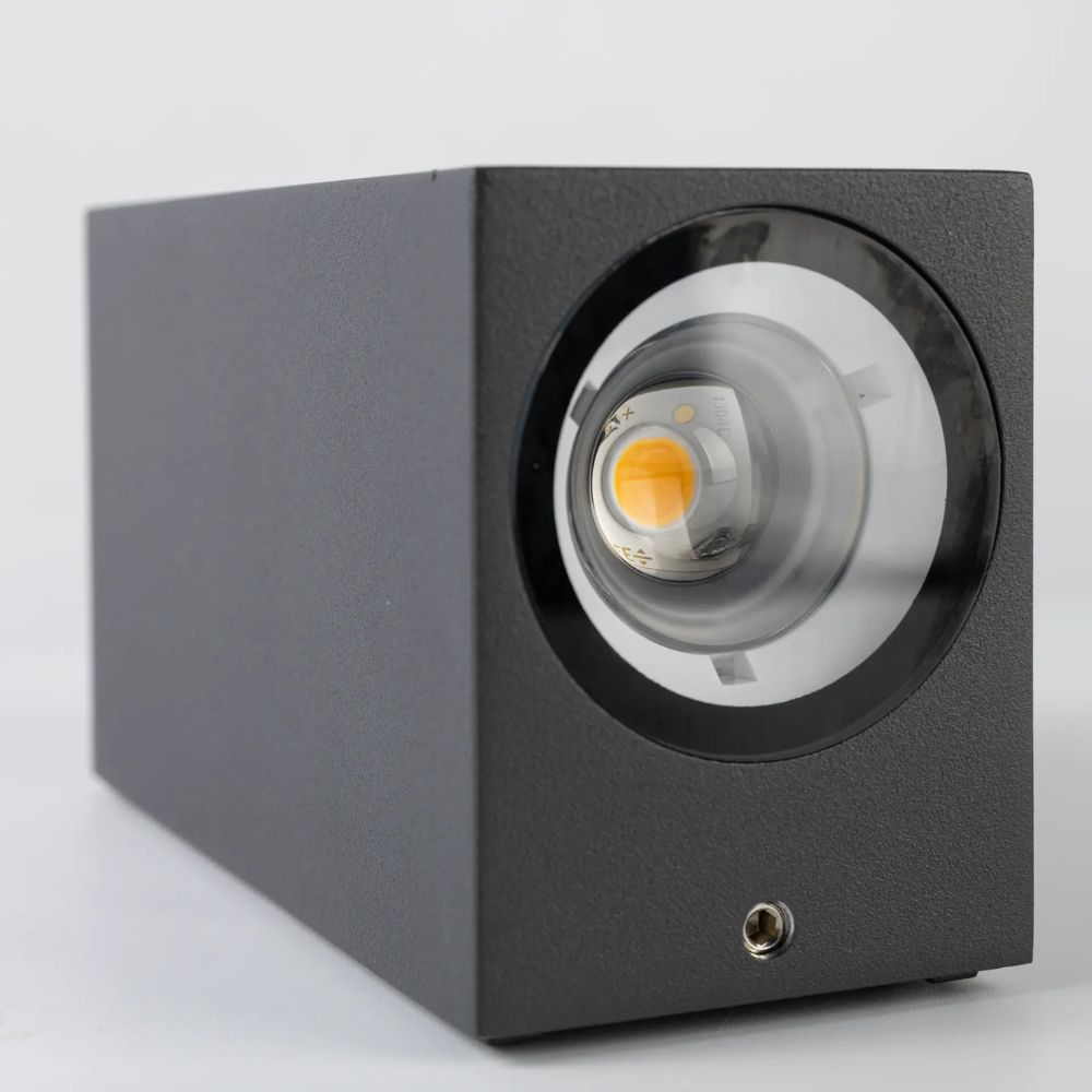 Đèn LED gắn tường 14W Nanoco NBL2621B màu xám bạc