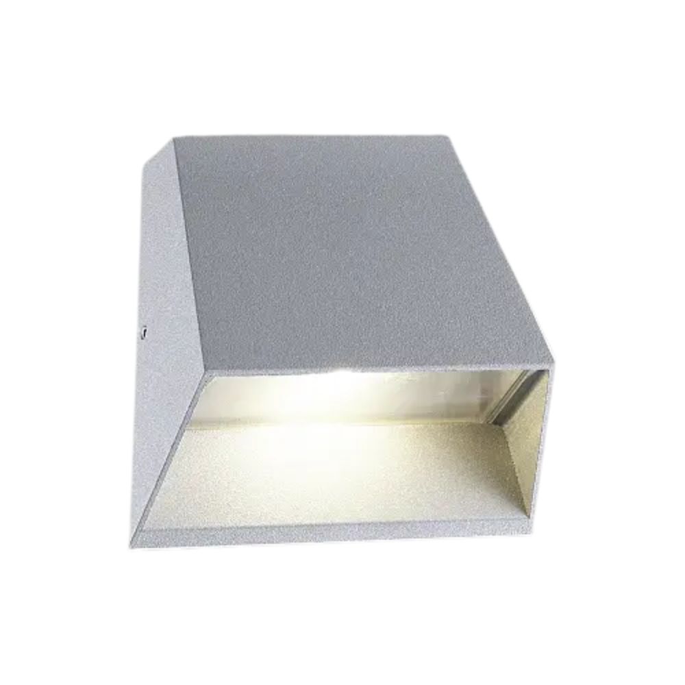 Đèn LED gắn tường 7W Nanoco NBL2691S màu xám nhạt