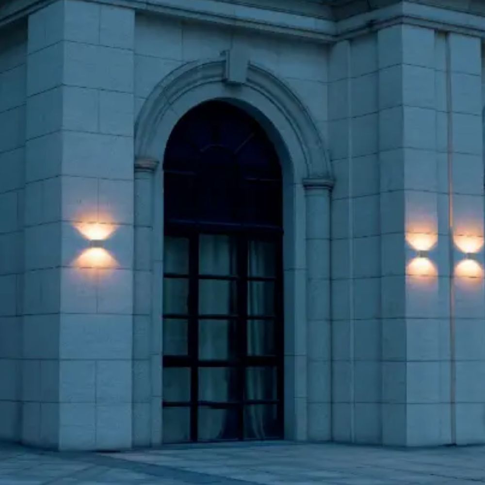 Đèn LED gắn tường 7W Nanoco NBL2891 / NBL2891-6 màu xám bạc