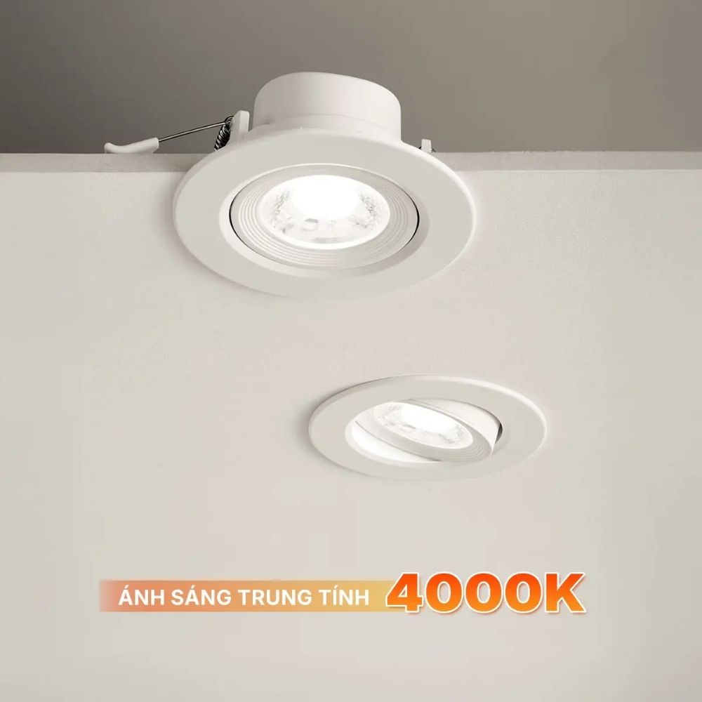 Đèn LED Dowlight chỉnh góc 9W Nanoco NADL09