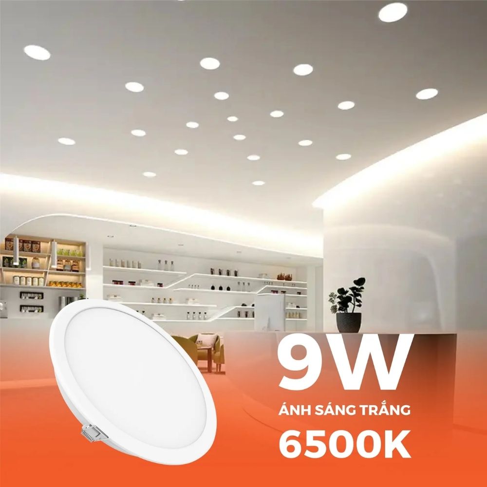 Đèn LED Downlight 9W Nanoco NED093S / NED096S Eco Series