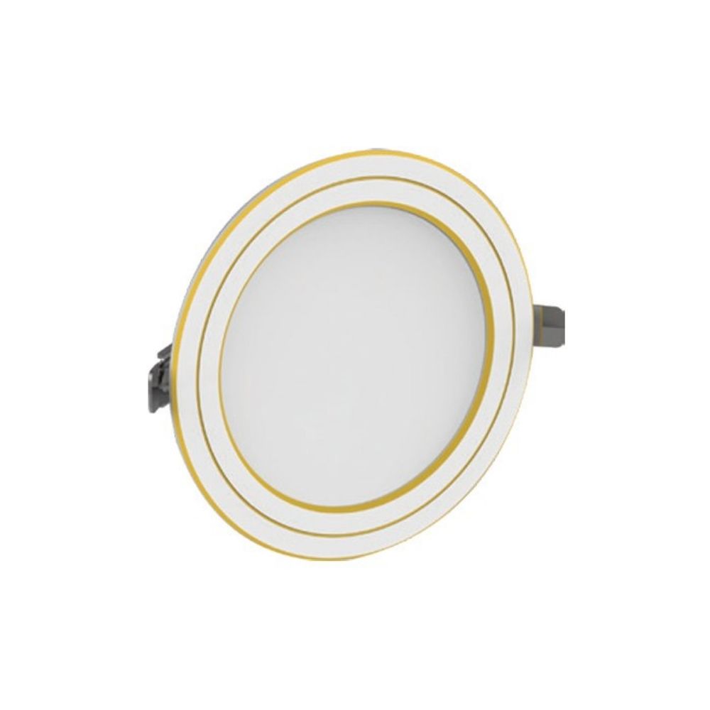 Đèn Led Downlight Eco Metal Series Viền Trắng 10W Nanoco NEMD