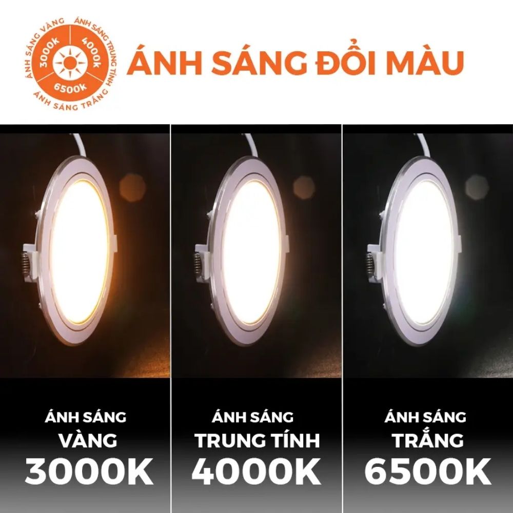 Đèn LED Slim Panel âm trần 12W Nanoco NSD12 Hera Series viền bạc
