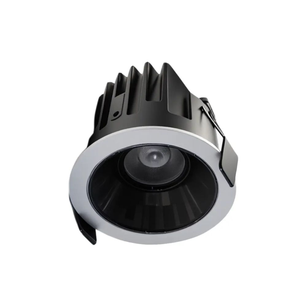 Đèn Spotlight âm trần chóa đen 12W Nanoco NSP12WB