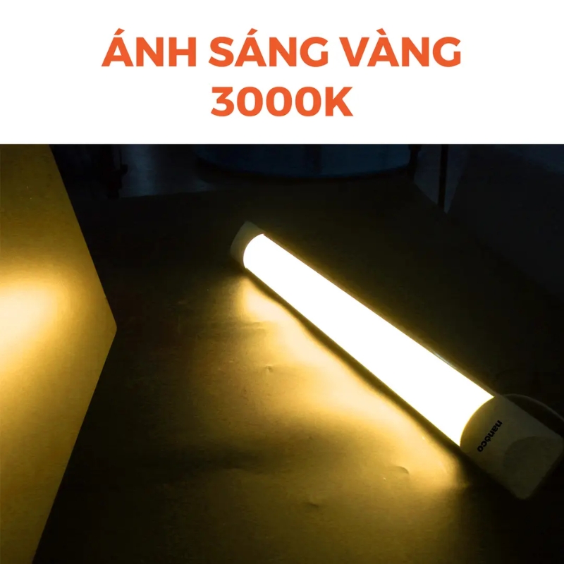 Đèn Led bán nguyệt nhựa PC nguyên khối 0.6m / 1.2m Nanoco NSHE