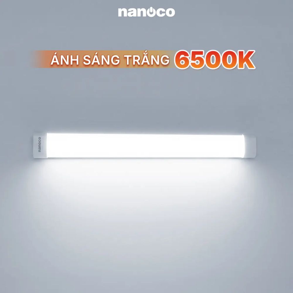Đèn Led bán nguyệt thân và chóa nhựa PC trắng 50W Nanoco NSHOP
