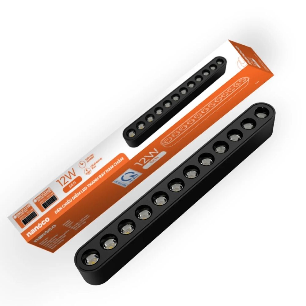 Đèn LED chiếu điểm 12W Nanoco NMGG123B / NMGG124B