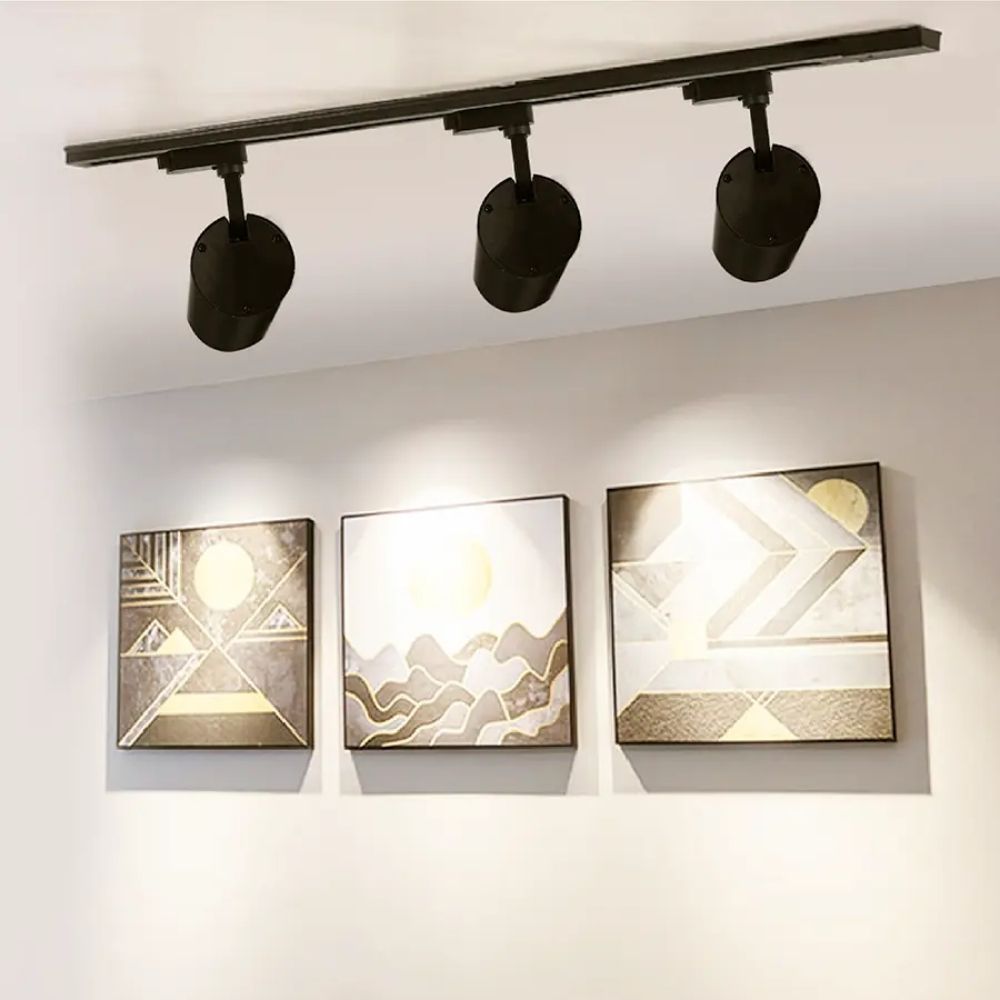 Đèn LED Track Light T2 10W Nanoco NTRE10 Eira Serires màu đen