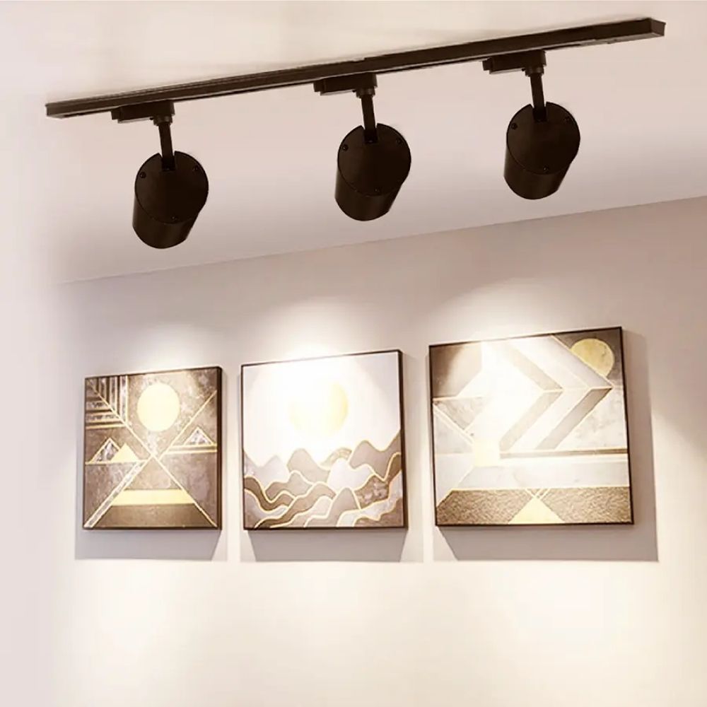 Đèn LED Track Light T2 10W Nanoco NTRE10 Eira Serires màu đen