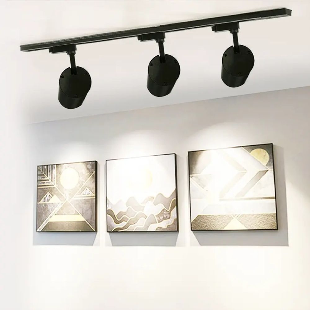 Đèn LED Track Light T2 10W Nanoco NTRE10 Eira Serires màu đen