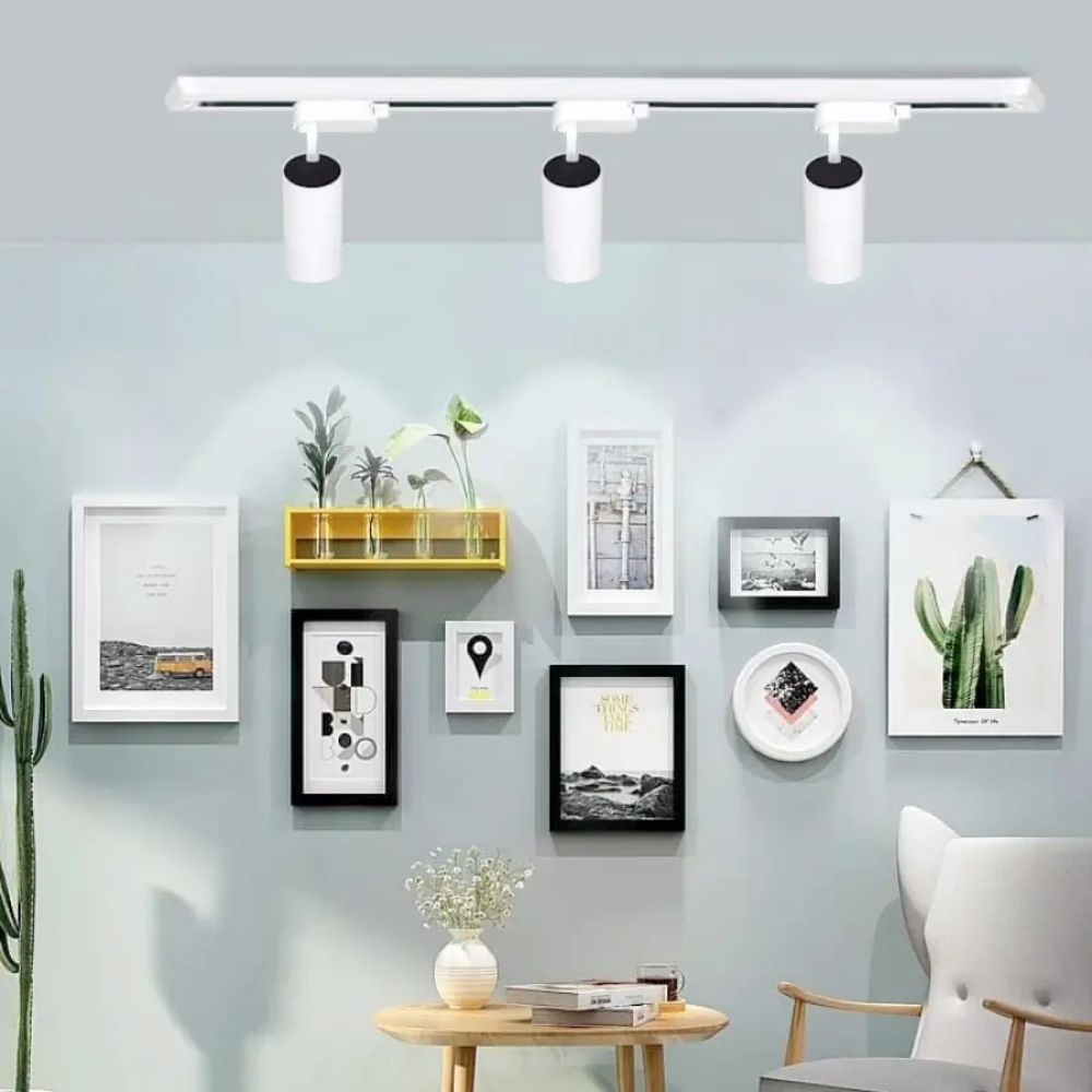 Đèn LED Track Light T2 10W Nanoco NTRE10 Eira Serires màu trắng
