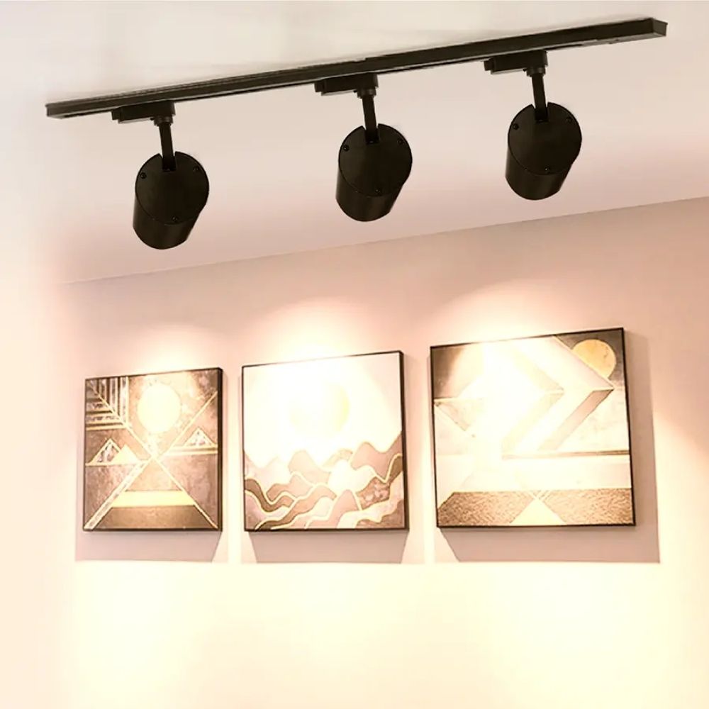 Đèn LED Track Light T2 20W Nanoco NTRE203B Eira Serires màu đen