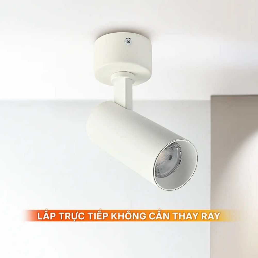 Đèn Track Light T2 20W Nanoco NTRS205W Sora Series 20W màu trắng