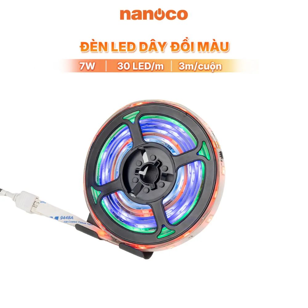 Đèn led dây đổi màu Nanoco NSTID0324C