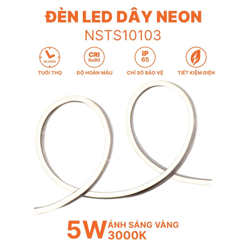 Đèn Led dây neon side bend Nanoco NSTS1010