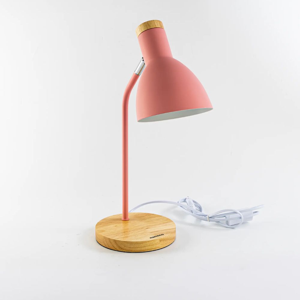 Đèn LED để bàn màu hồng Nanoco NDKC03WP