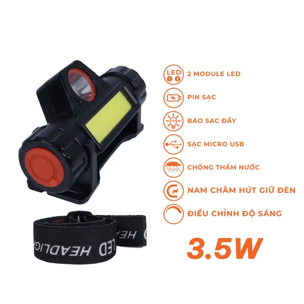 Đèn đội đầu Nanoco NHL0362B