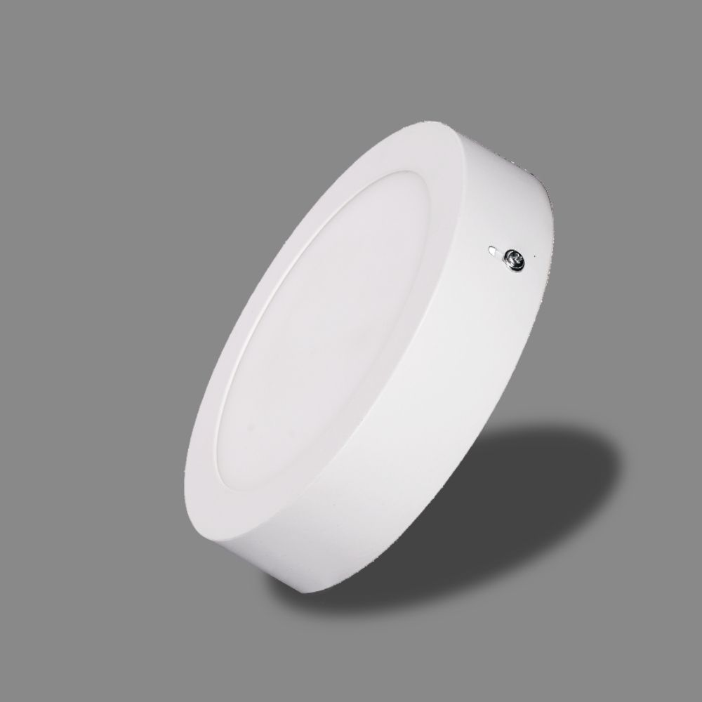 Đèn LED ốp trần nổi tròn 12W Nanoco NPL12 viền trắng