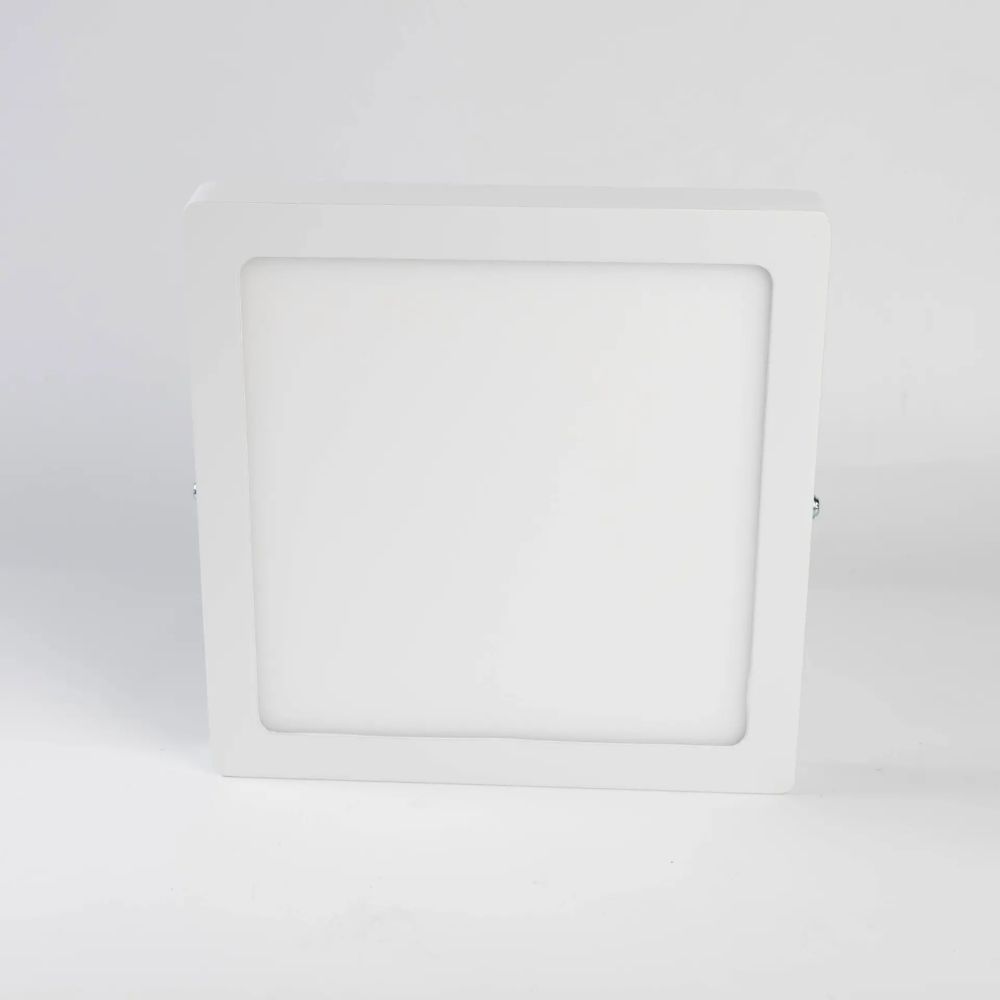 Đèn LED ốp trần nổi vuông 18W Nanoco NPL18 viền trắng