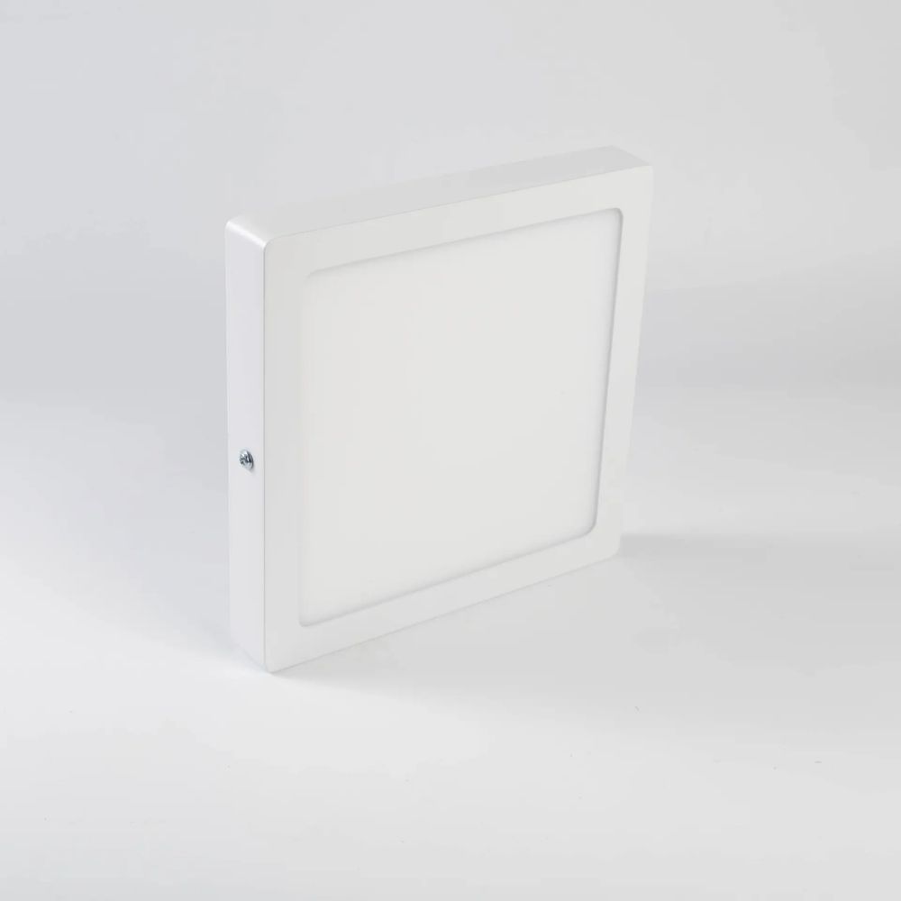 Đèn LED ốp trần nổi vuông 18W Nanoco NPL18 viền trắng