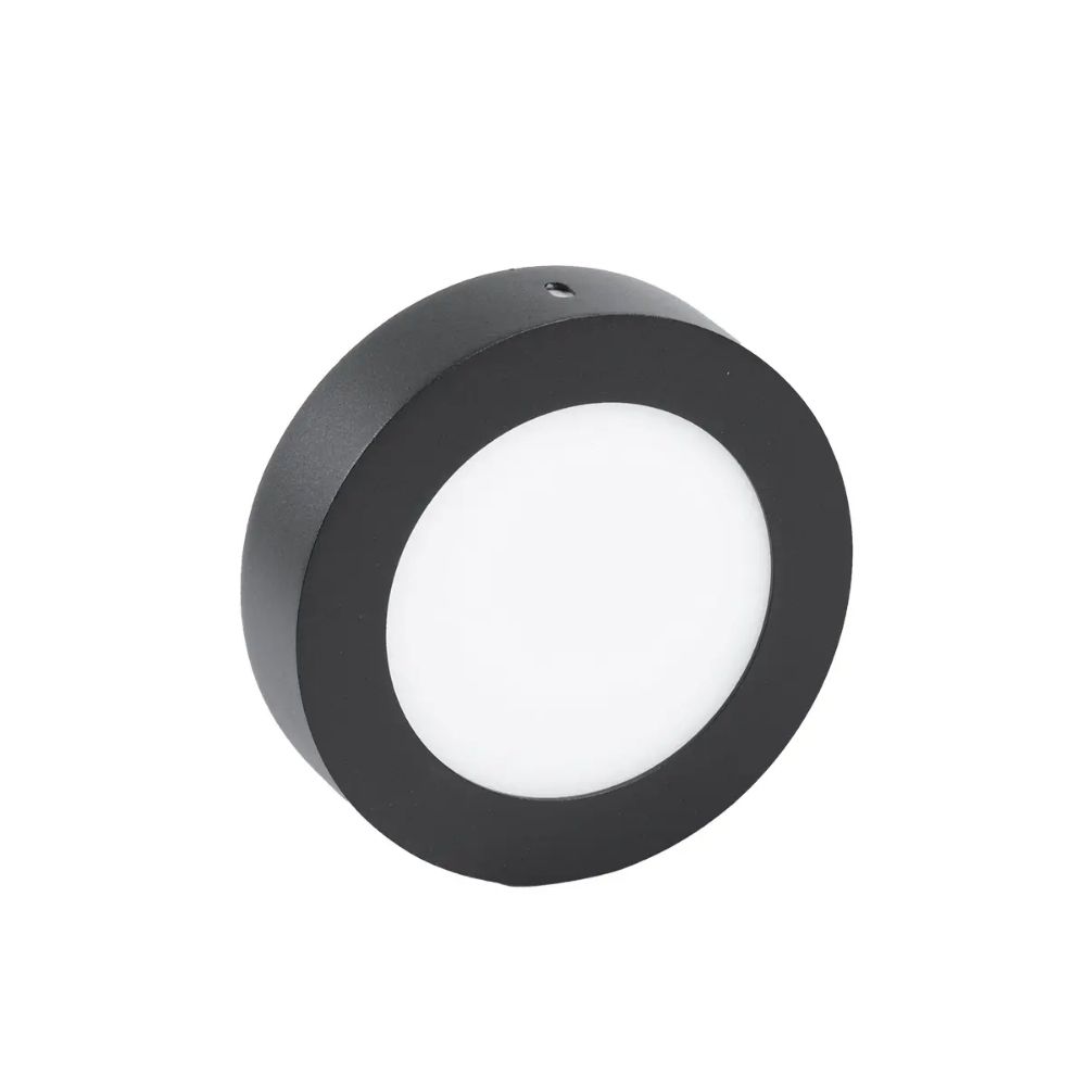 Đèn LED ốp trần nổi tròn 24W Nanoco NPL24 viền đen