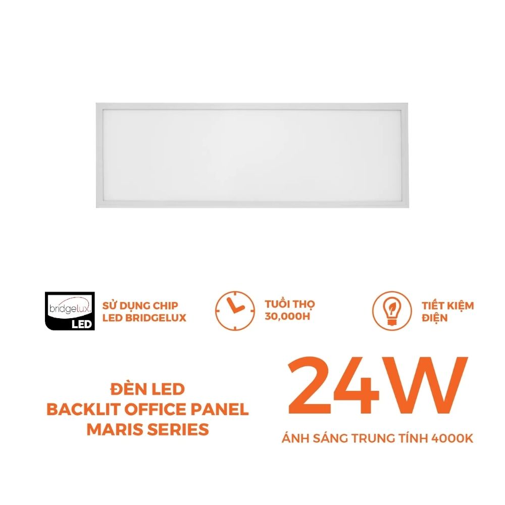 Đèn LED panel office 24W Nanoco NPLB306041 / NPLB306061 Maris Series