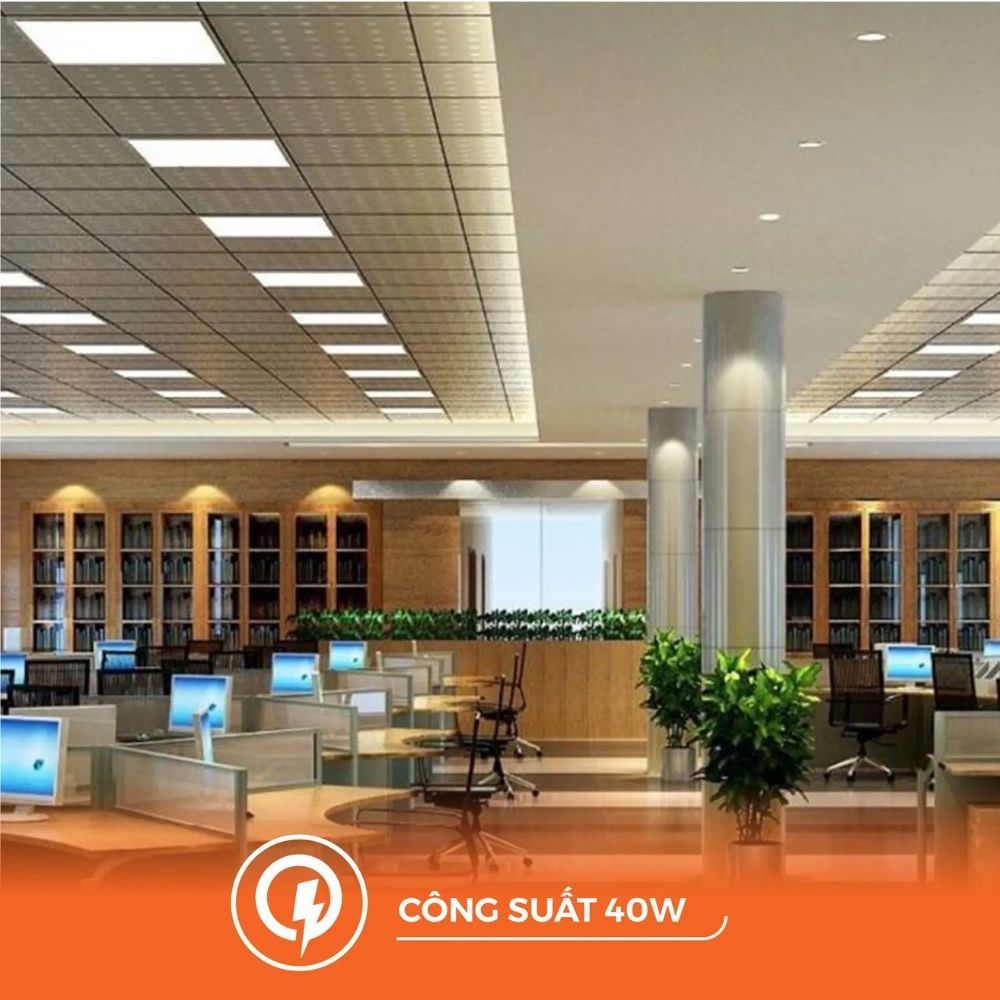 Đèn LED panel office 40W Nanoco NPLB606041 / NPLB606061 Maris Series