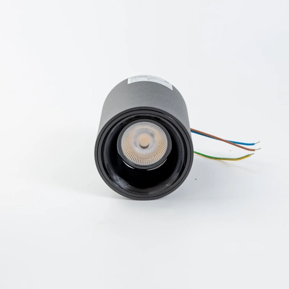 Đèn LED Dowlight trụ Nanoco NSDL12W309040B54 / NSDL12W409040B54 màu đen