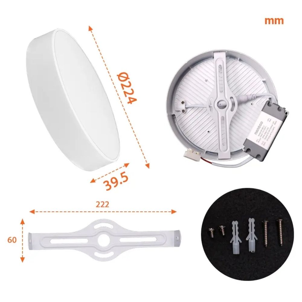 Đèn LED Panel ốp nổi 24W Nanoco NSFP24